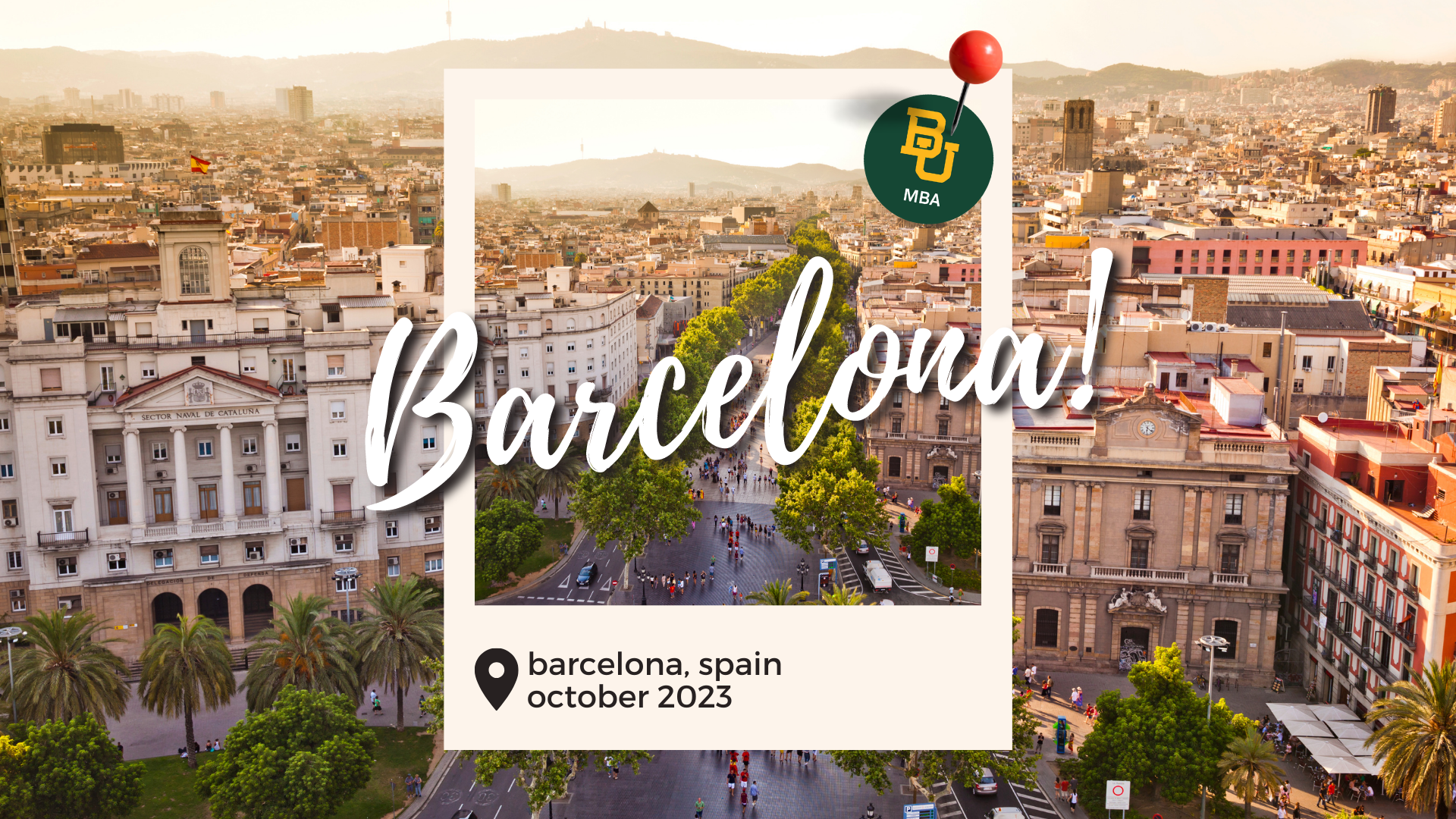 MBA Barcelona October 2023 International Trip