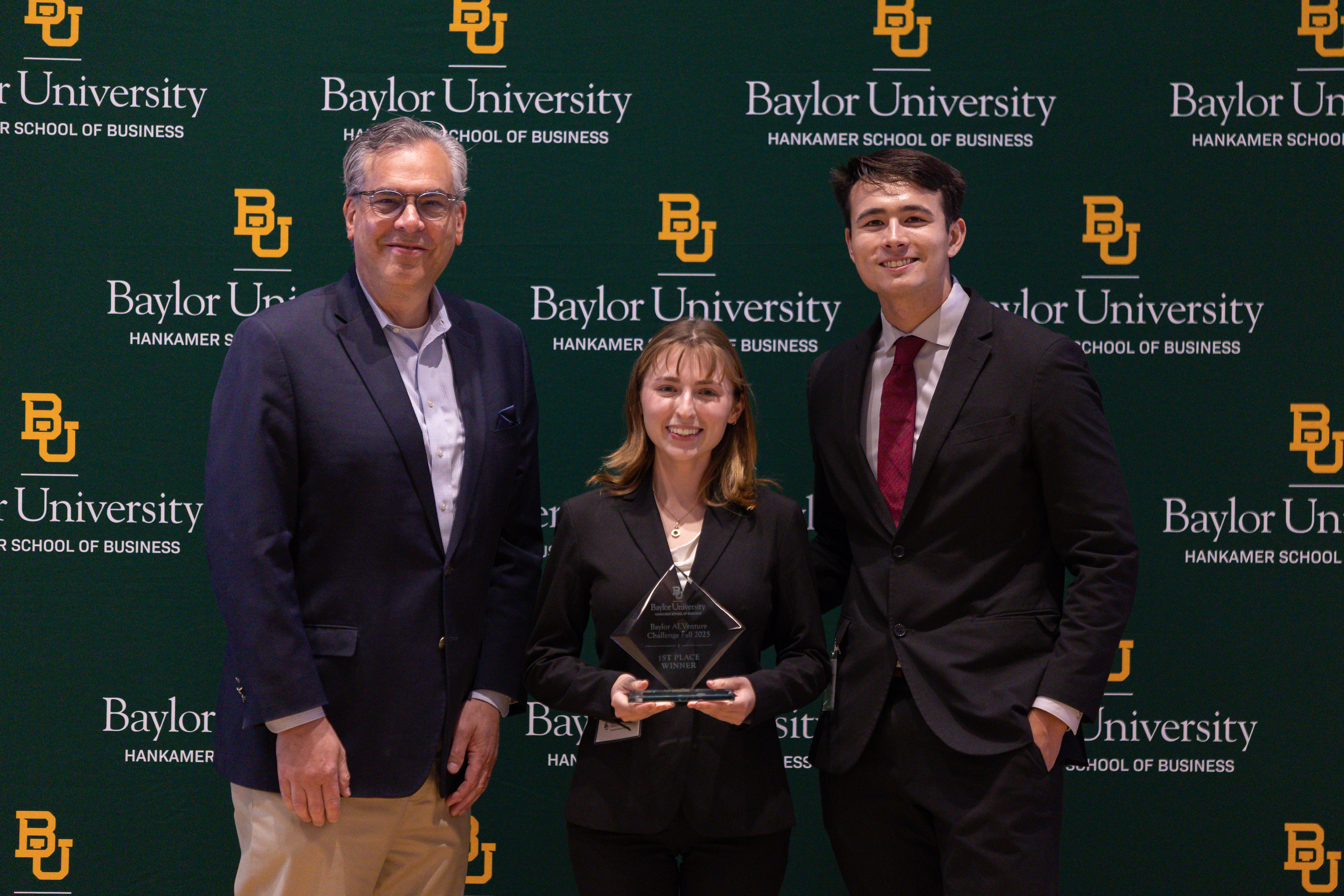 Inaugural Baylor Business AI Venture Challenge Winner
