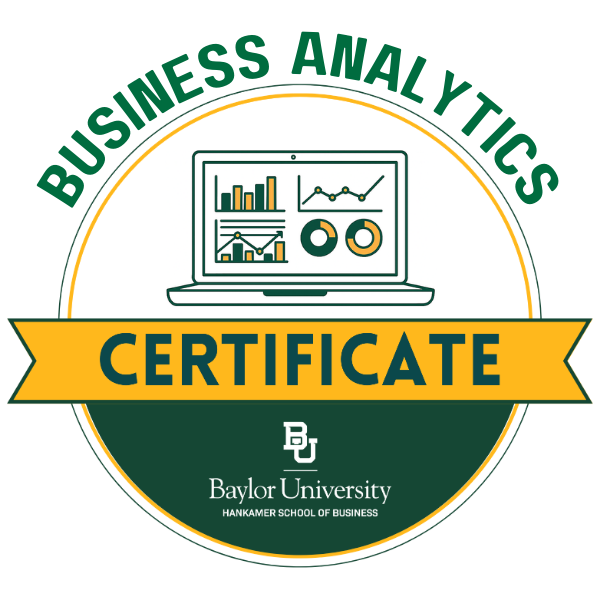 Credly - Business Analytics Certificate - Baylor University