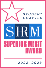 SHRM Student Chapter Superior Merit Award 2022-2023