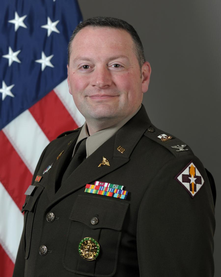 Headshot of COL Dan Wood