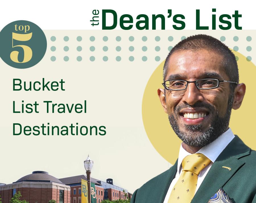 Dean's List - Top 5 Travel Destinations