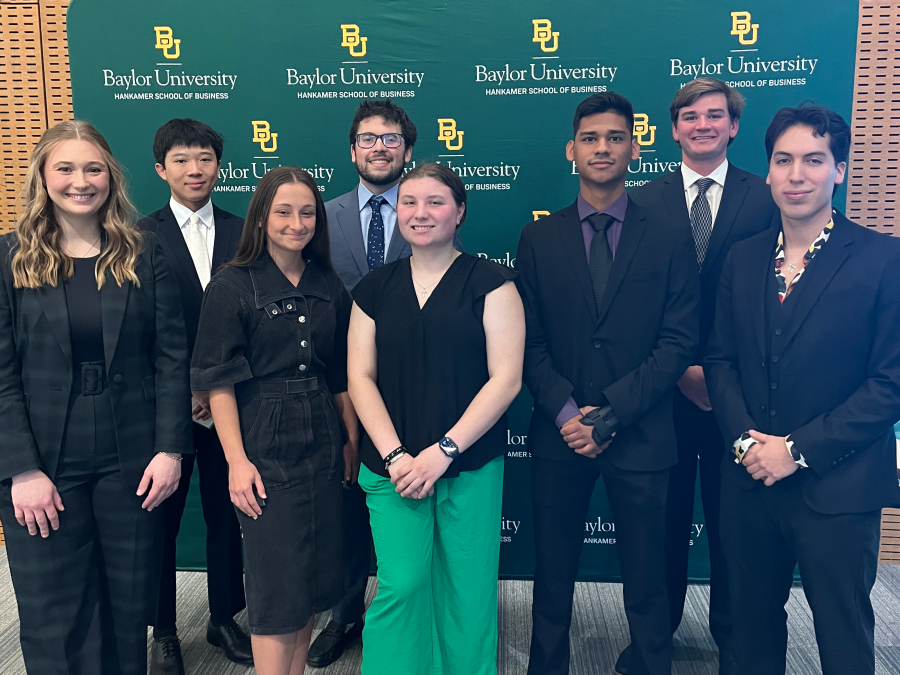 Eight Baylor students