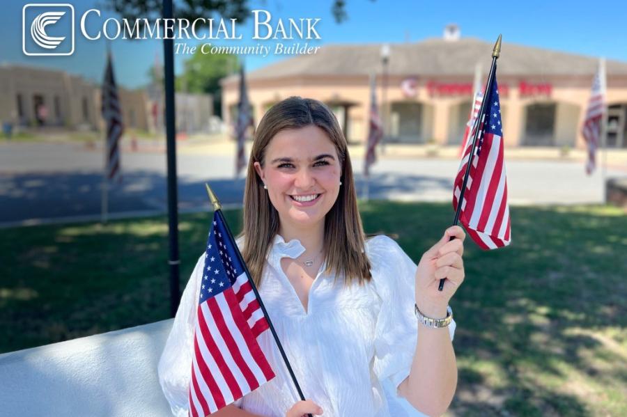 Baylor student posing at recent internship