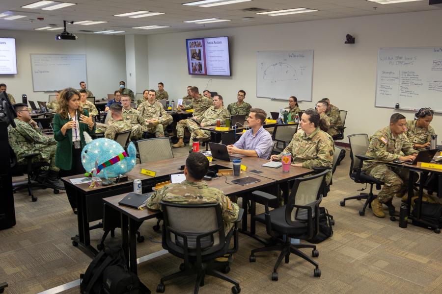 Day in the Life of Army-Baylor students