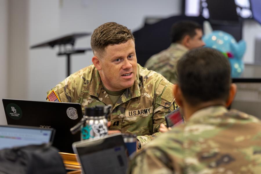 Day in the Life of Army-Baylor students