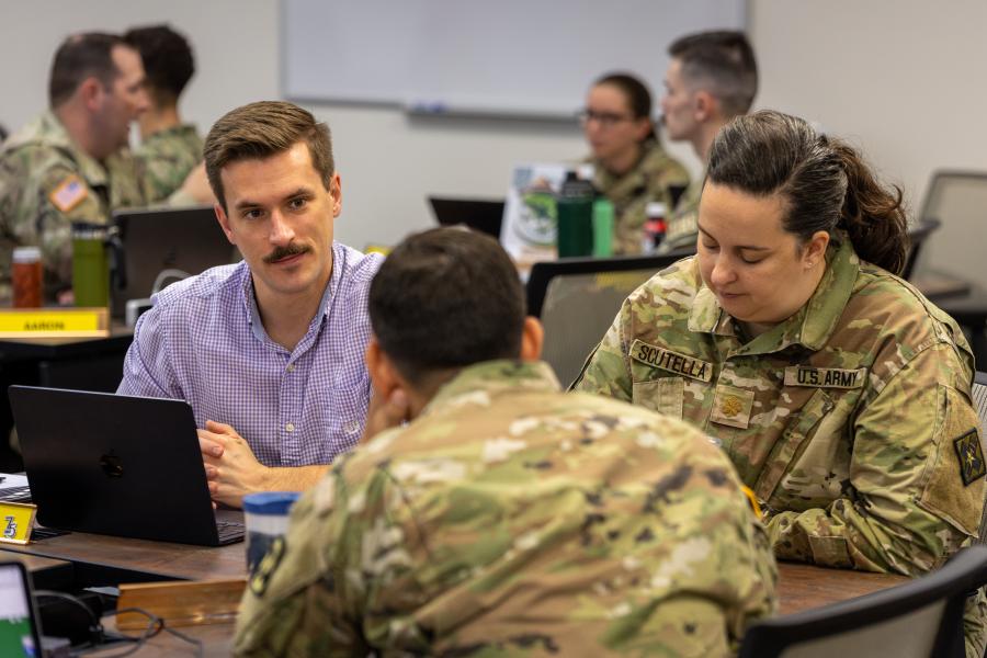 Day in the Life of Army-Baylor students