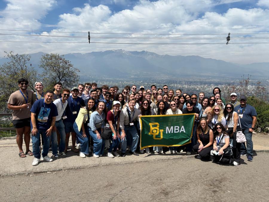 FTMBA students on international trip to Santiago