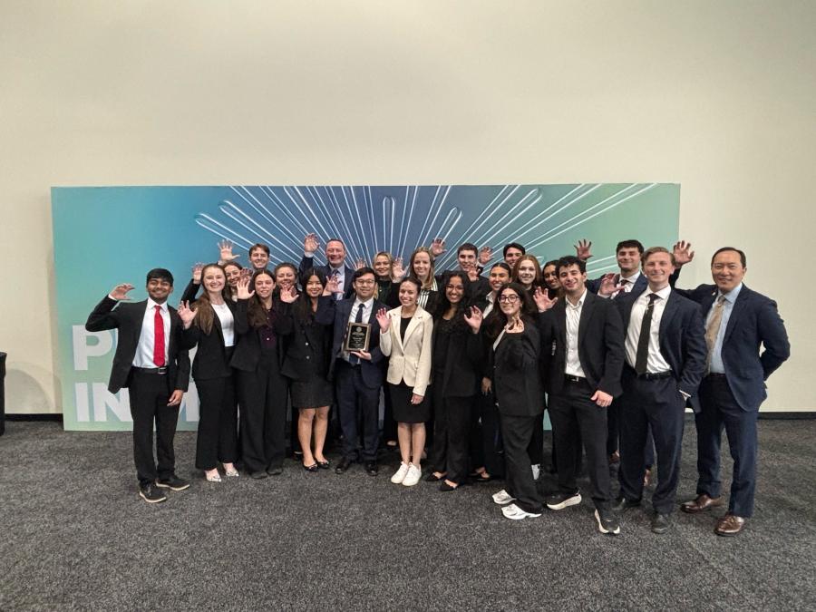 Participants in the Healthcare MBA Essay Competition